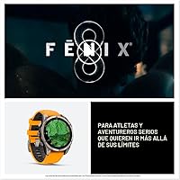 Vista 9 de Garmin fēnix® 8 – 47 mm, AMOLED, Zafiro, Smartwatch GPS Multisport Premium, Vida Útil de Batería Larga, Certificado para Buceo, Linterna LED