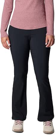 Columbia Women's Pleasant Creek Stretch Shorts - Omni-Shield & UPF 50 Sun Protection (Black, X-Large)