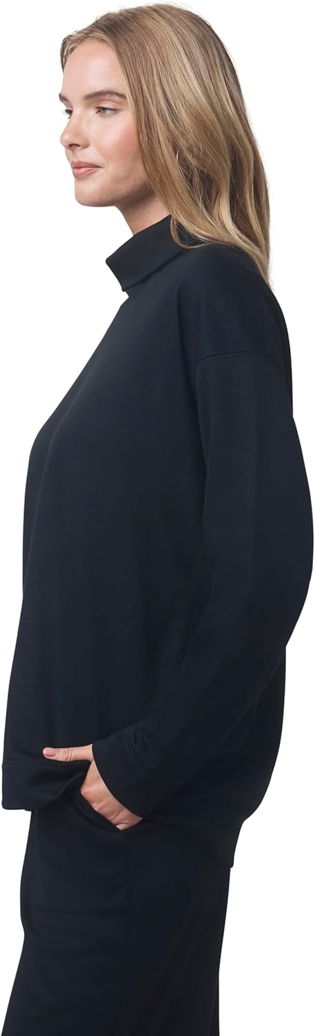 Splendid Womens Splendid X @Cellajaneblog Mock Neck - Image 2