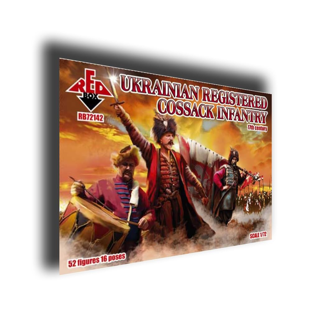 Amazon.com: RED BOX 72142 1/72 Ukrainian Registered Cossack