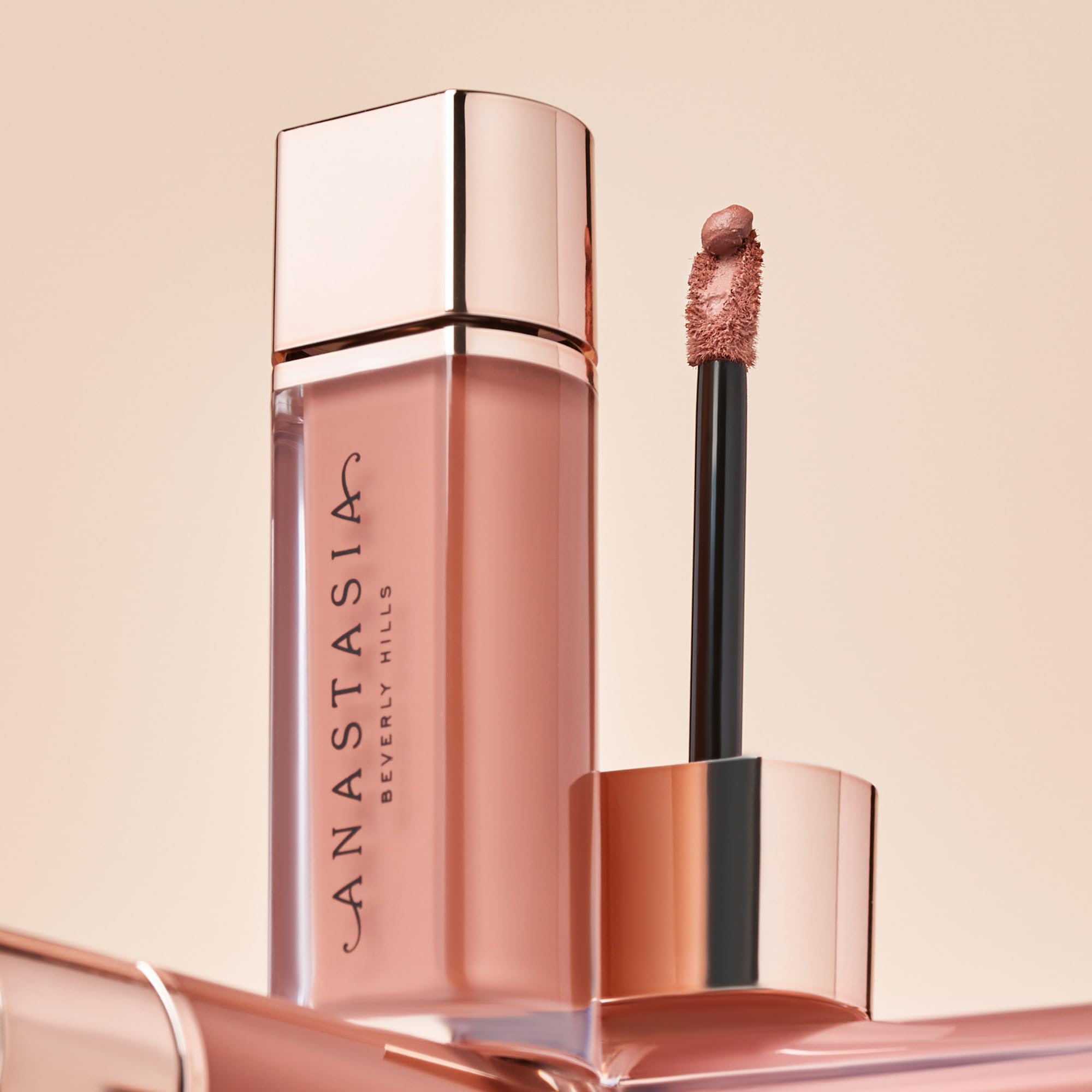 Anastasia Beverly Hills - 2025 Pucker Up Lip Trio – Rouge à lèvres Blush Brown/Lip Velvet Crush/Lip Liner Malt – Coffret cadeau de vacances