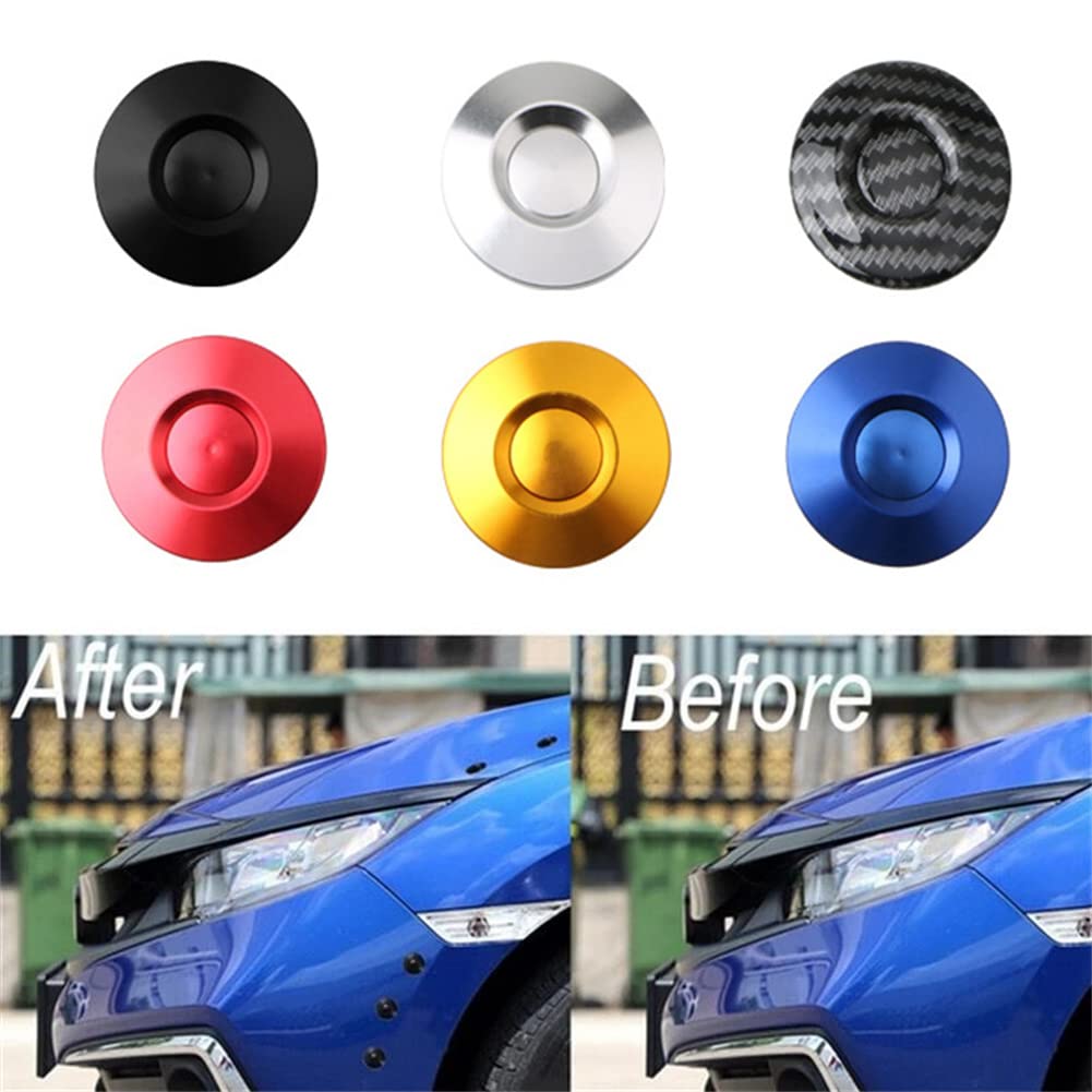 Drukknop Motorkap Pin, Lock Clip Kit, Hood Pin Lock Kit, Universele Motorkap Drukknop Hood Auto Quick Pin Klink Lock Clip Kit(Splinter