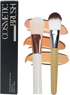 2 brochas de maquillaje para mujeres, brochas...
