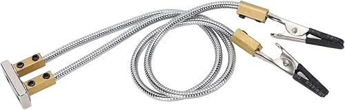 Miniatura 5 de Walfront Two Arms Adjustable Soldering Helping Hands for Electronics Repair and Workshop Assembly, Alloy Steel Welding Third Hand Tool