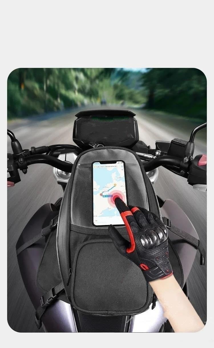 CWUMINSLP Sacco Del Serbatoio Magnetico Della Motocicletta