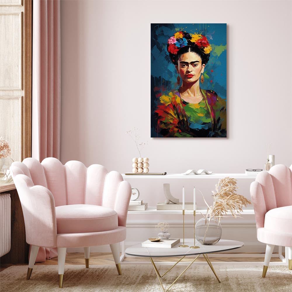 murando - Quadro in Rilievo Premium 60x90 cm 1 Pezzo su Tela Strutturata XXL Grande - Quadri Moderni Soggiorno - Stampe da Parete Moderno - Stampa Artistica Dipinta a Mano - h-H-10053-b-a