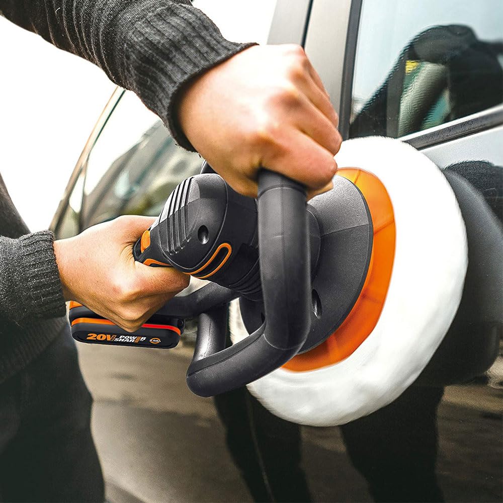 WORX WX856 Lucidatrice/buffer per veicoli a batteria 20V - Solo utensile - ø 254 mm - 3000 giri/min