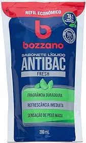 Bozzano Sabonete Líquido Antibac Fresh Refil 200ml
