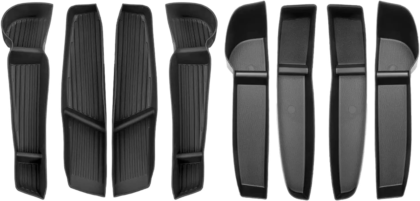 Door Side Storage Box For Accessories Car Tray Organizer Front Row And Rear Row Car Door Organizers And Storage