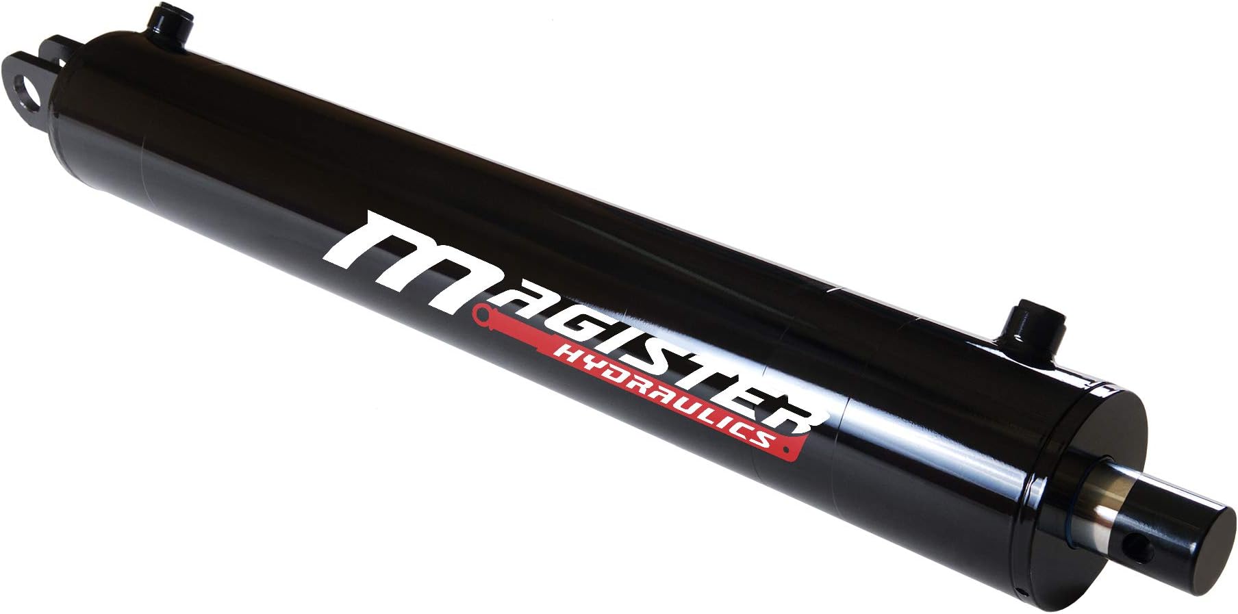 Magister Hydraulics Log Splitter Cylinder 5 in Bore x 24 in Stroke x 2 in Rod - Welded Double Acting Hydraulic Cylinder for Wood Splitter - Heavy-Duty Log Splitter Ram 5x24