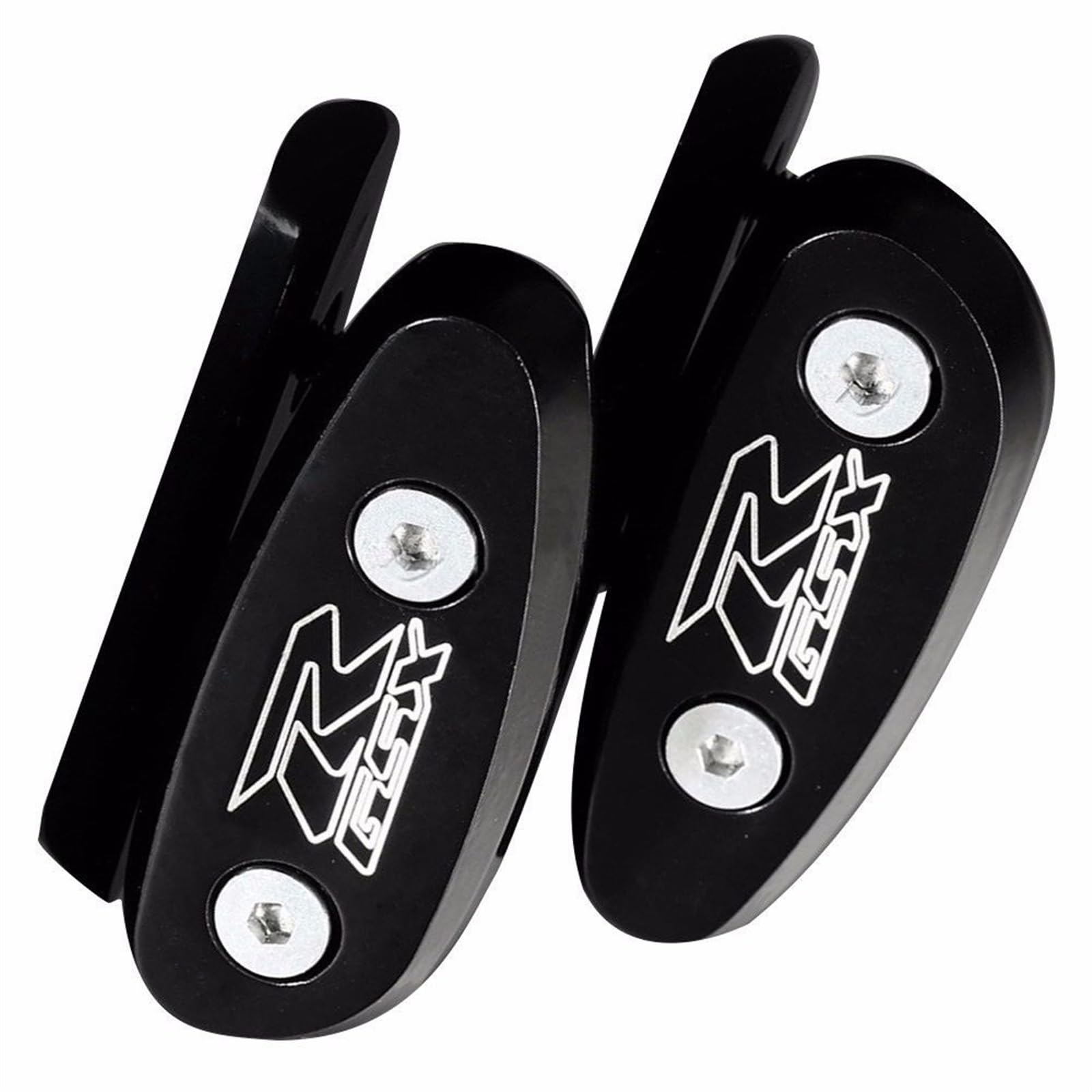 TCHAU Cache-Trou Plaques De Base De Miroir en Aluminium CNC, Accessoires De Moto pour Suzuki GSXR600 GSXR750 GSXR1000 2001 2002 2003 2004 2005 GSXR 600 750 1000 (Color : Nero)