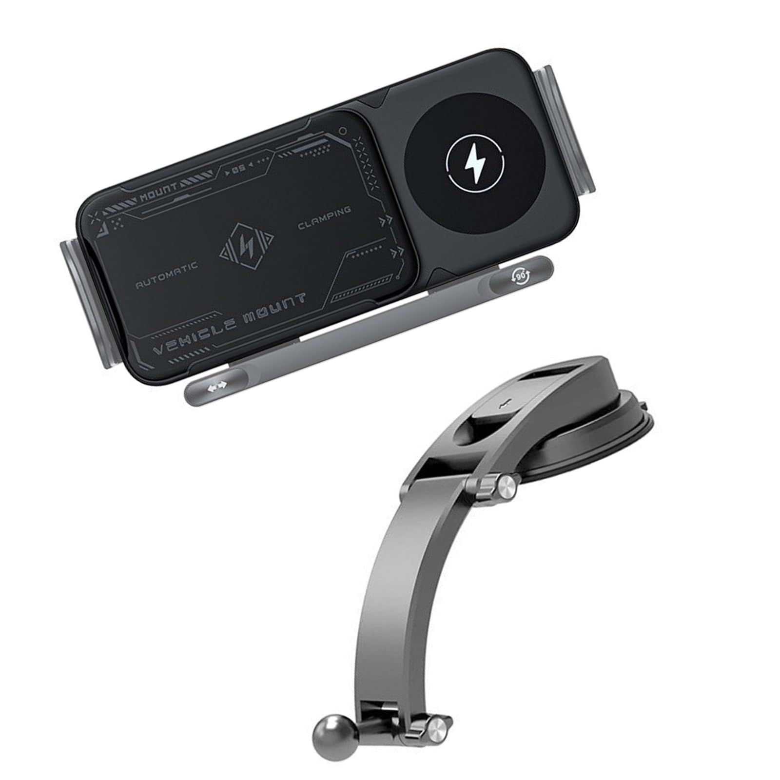 Supporto ricarica, 15 W efficiente, funzione, Grey