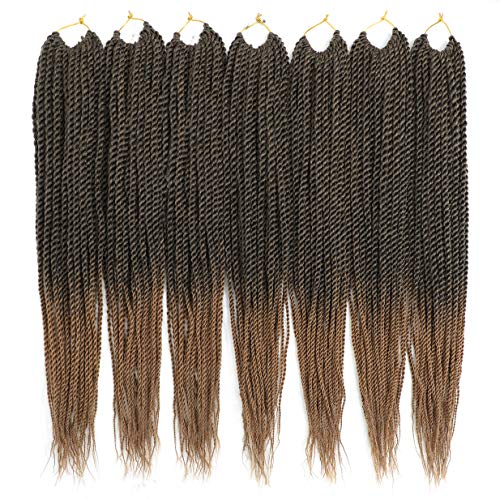 Ailsa 7Packs Crochet Braids Hair Senegalese Twist Hair 30Strands/Pack(14inch,T27)