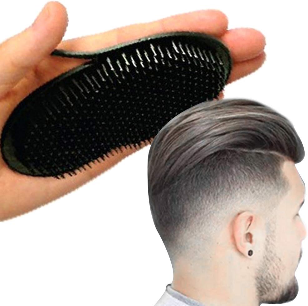 Gyrate Wen Travel Hair Comb Brush Men Beard Mustache Palm Scalp Massage