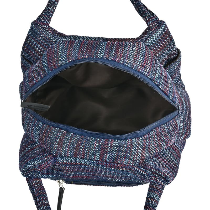 Image of ENSAC Fabric Lunch Bag for Women | Trendy Shoulder Lunch Handbag | Lightweight, Spacious & Stylish Tiffin Bag for Office, Shopping & Travel Use