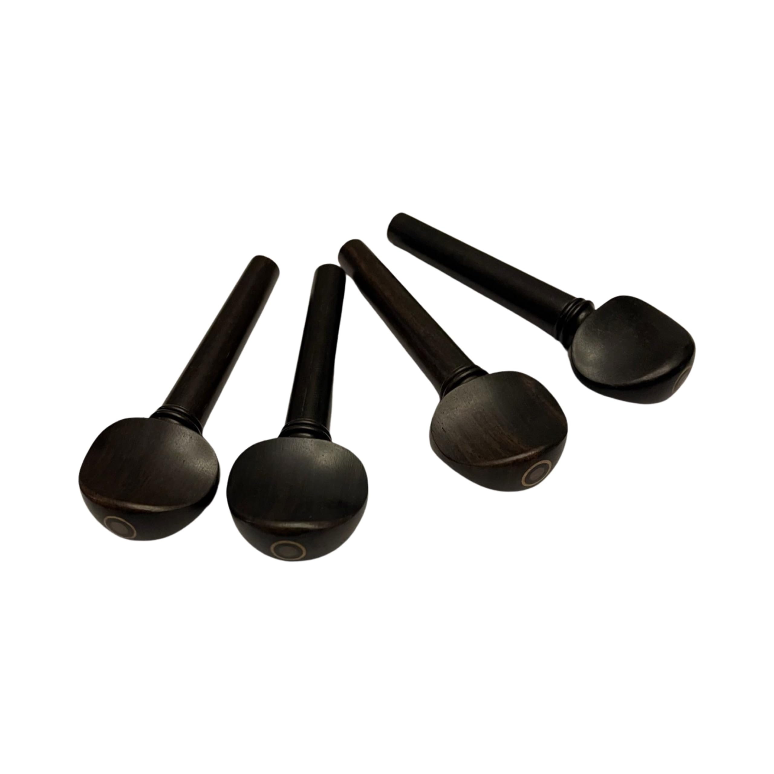 Corsaro Music 4/4 Violin Replacement Pegs (Ebony Wood)