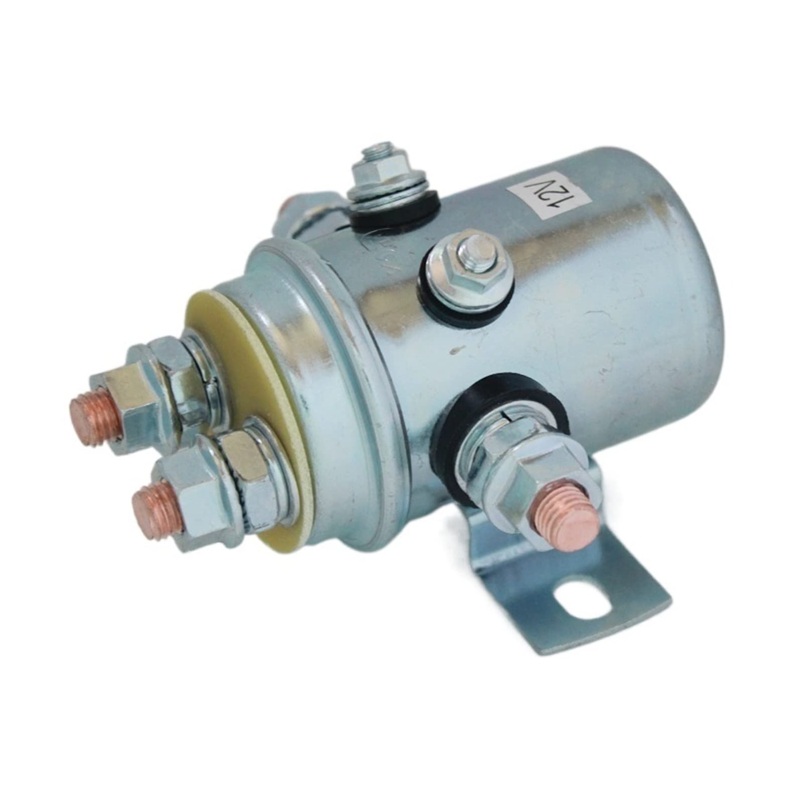 2 PCS 12 Volt 6 Terminal Interruttore di relè del solenoide for servizio pesante for applicazioni di verricello e carrello da golf continuo
