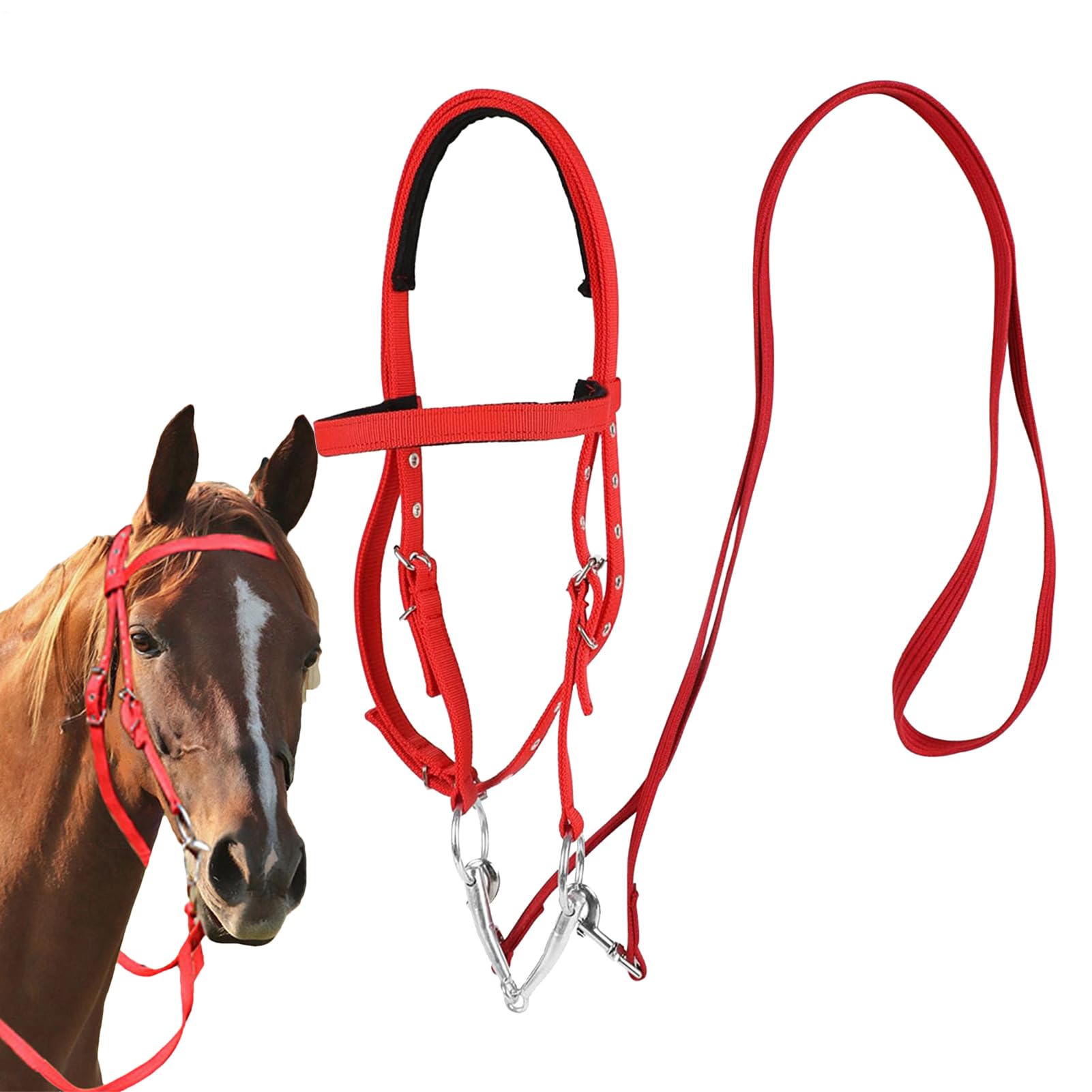 Horse Halter Bridle Browband Headstall for Horse