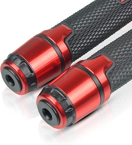 Miniatura 2 de Empuñaduras de aluminio CNC para manillar de motocicleta Powersports de 7/8 pulgadas, 0.866 in, se adapta a Yamaha YZF 600R R1 1998-2019, YZF R3