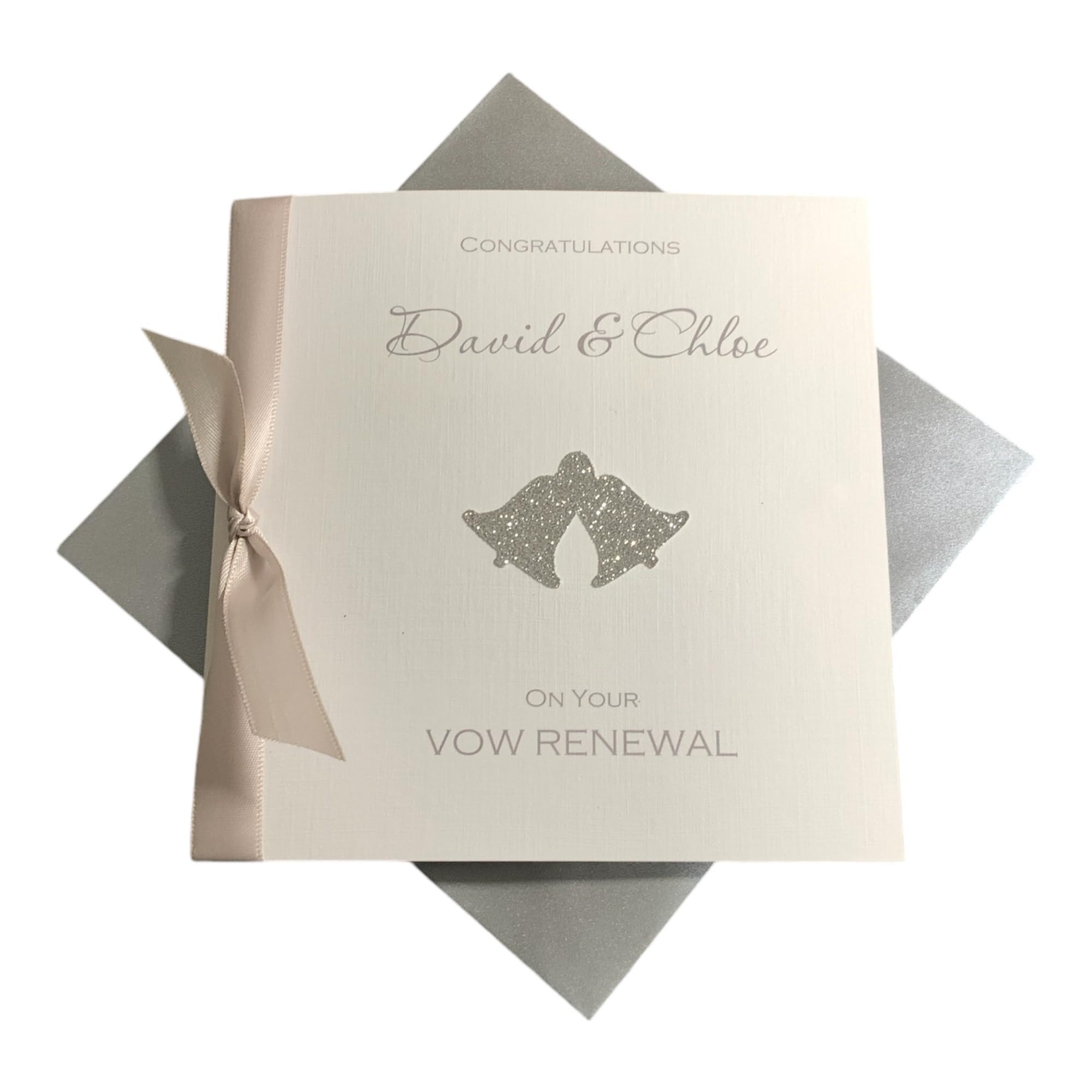 Wedding Vow Renewal Card Bride Groom Personalised - GC 11 โ image 1