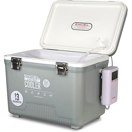 Engel Live Bait Cooler - Ultimate Live Bait Transportation Solution