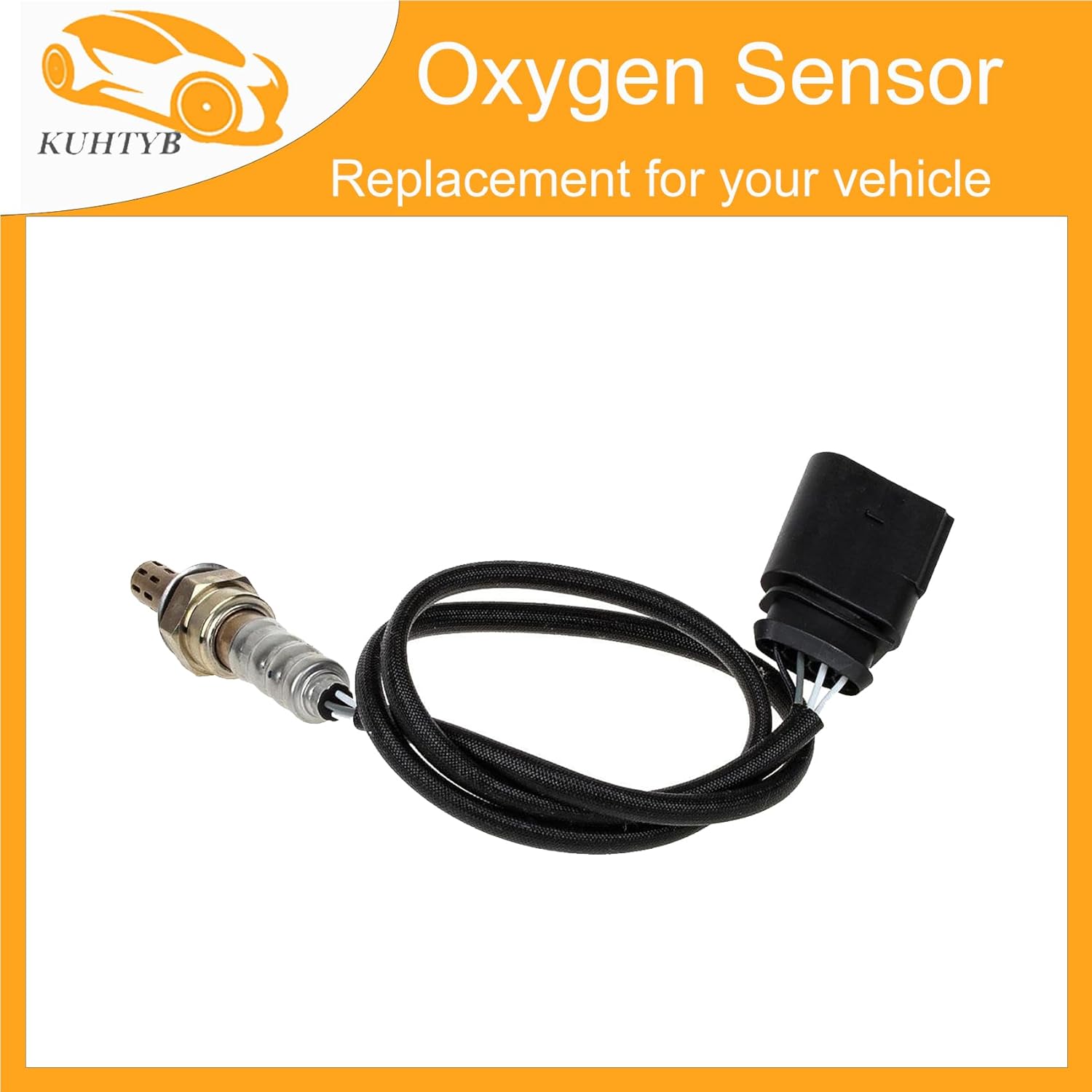 Front and Rear O2 Sensor Compatible with Volkswagen 2010 2009 2008 Beefle 2.5L