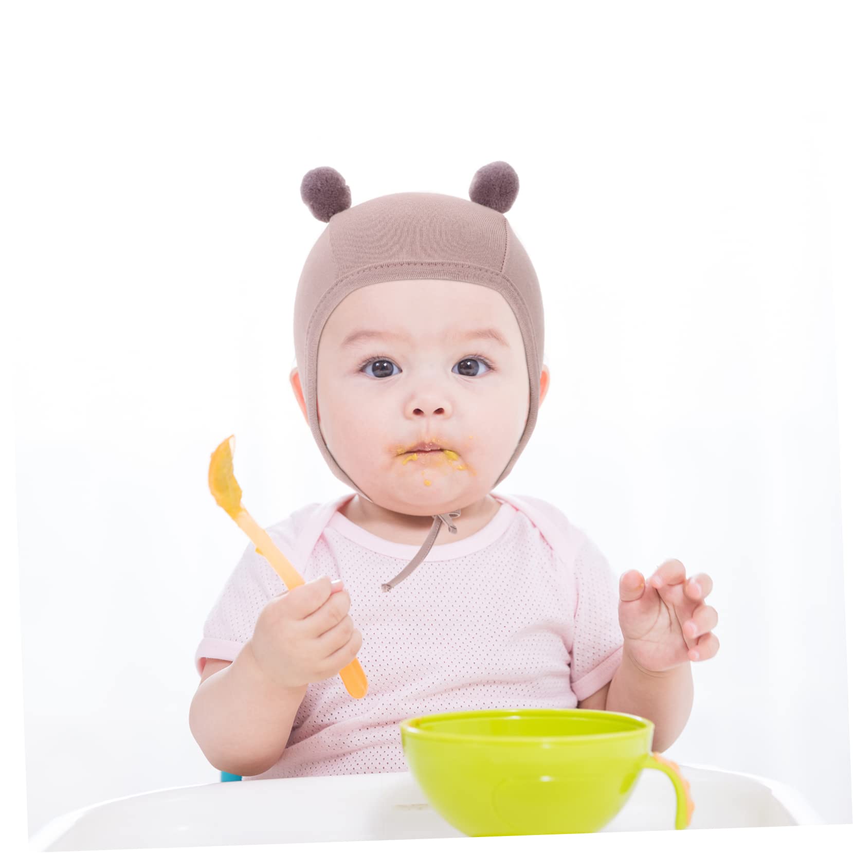 10 Stück Baby-Mütze, Babywolle, dünner Abschnitt, Baumwollkappe/78 (wie abgebildet, 5 Stück, 16,5 x 13,5 cm, 5 Stück)