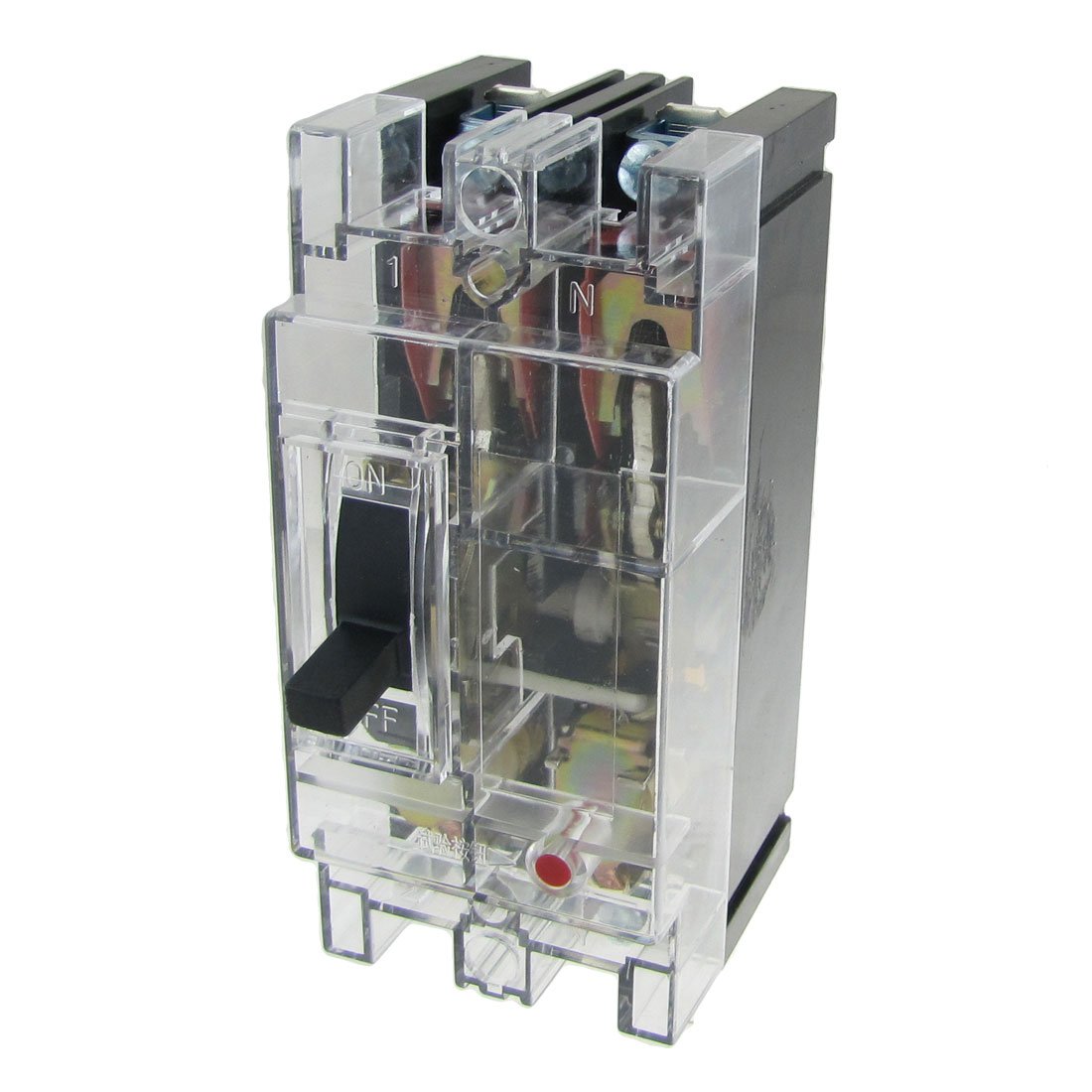 IEUMJNAT Transparent AC 380V 63A Amps 2P Moulded Case Circuit Breaker