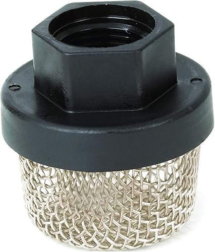 Miniatura 5 de 2 unidades/paquete de 7/8 pulgadas UNF filtro de entrada malla 246385 para pistolas de pintura sin aire 390 Ultra 395 495, se adapta a bombas de