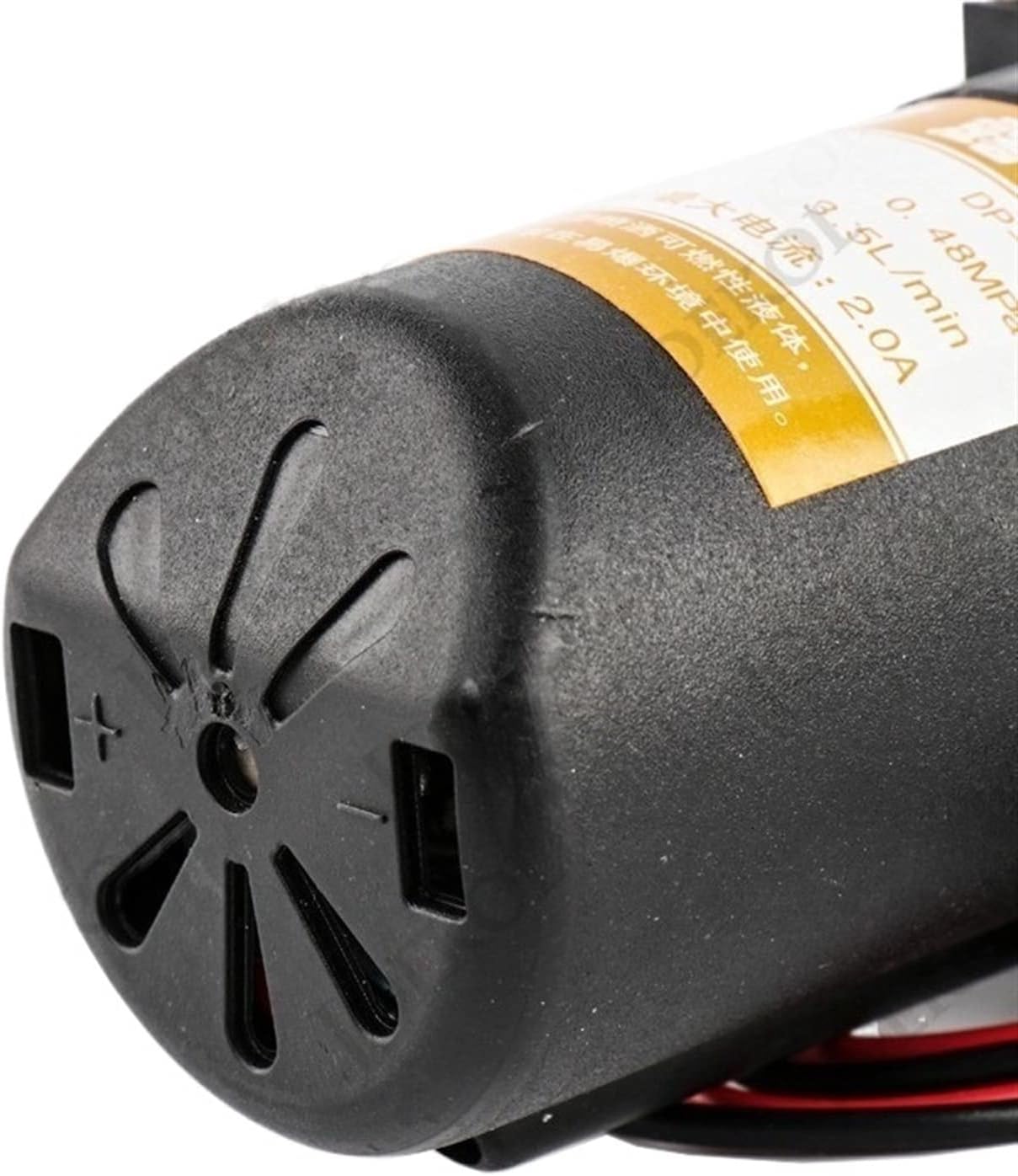 Mini Submersible Portable Electric Water Pump Agricultural Electric Water Pump Dc 12V 70psi 3.5l/min Mini Reflux Pump High Pressure Diaphragm Pump Water Sprayer Car Wash(4 base 12V)