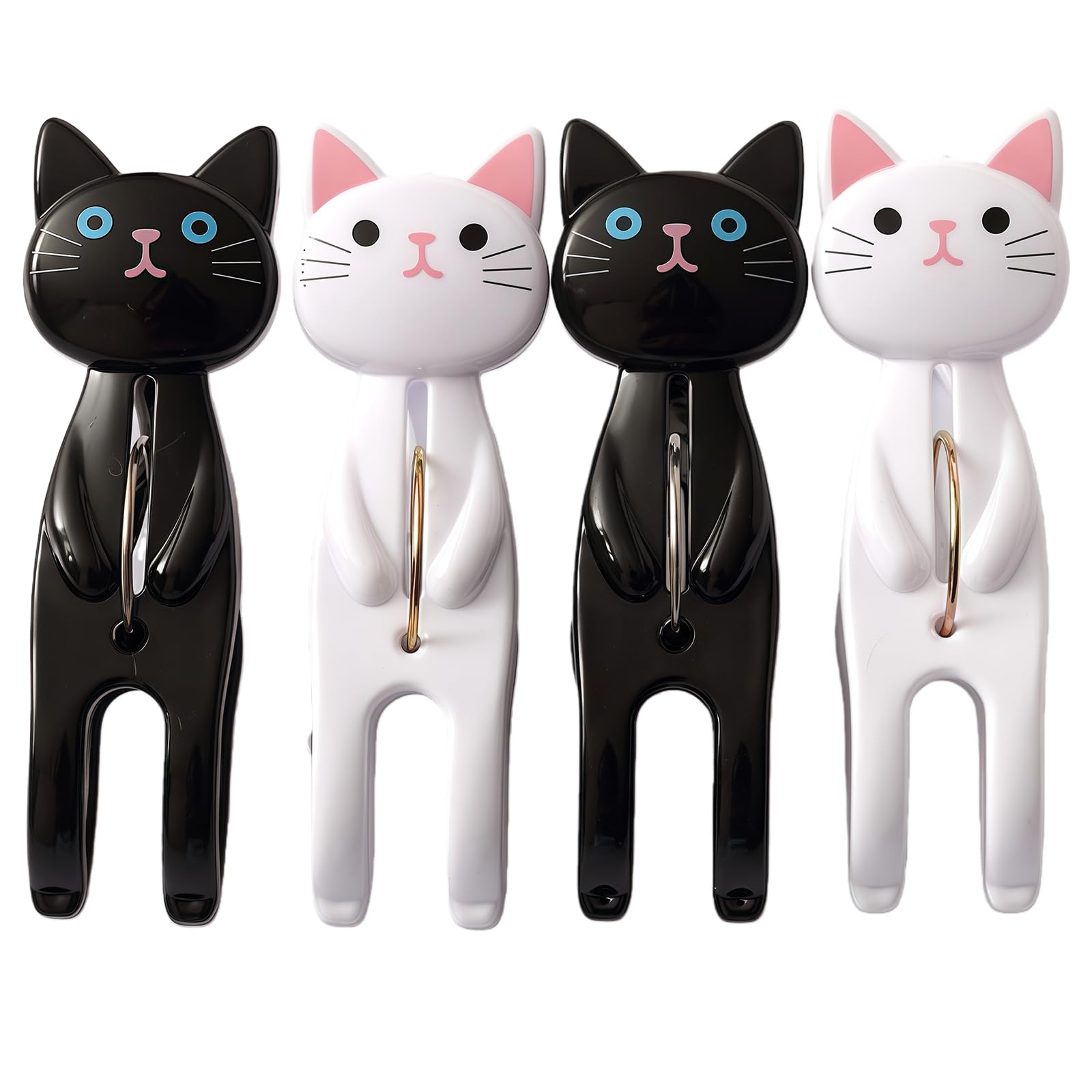 Clips Clothes Pin for Bathroom Lovely Cats Shape Clothespins Windproof Nonslip Practical Clothes Clamp Quilt Secure Clips
