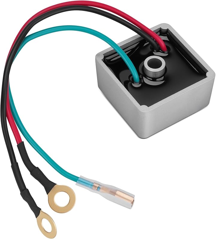 27739-G01 Voltage Regulator Rectifier, Only for Gas Golf Cart | Compatible with EZGO TXT 1994-UP, Club Car 1984-1991, Columbia ParCar 1982-1994, Replaces 435-203