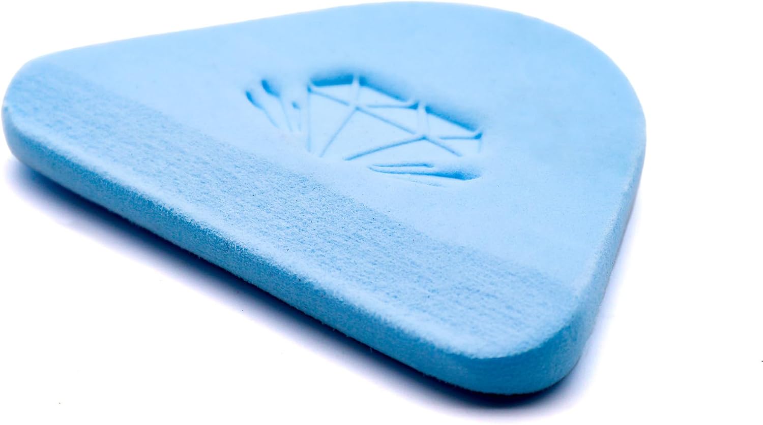 The Original DiamondCore Tools Pottery Sponges, 3 Clay Sponge Options, Pottery Wheel Throwing, Ceramics Finishing & Shaping Sponge, Pottery Tool (Fine Sponge - Blue)