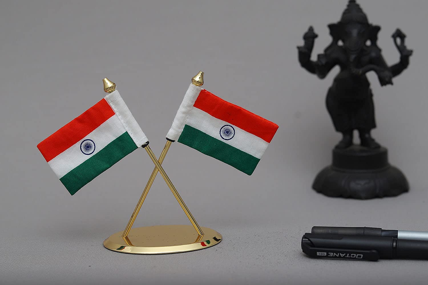 Indic Inspirations India Flag for car, Office Table, Desk Decor, Flag for car Dashboard, Cross Flag, Miniature Khadi Flag, Small tiranga Flag Stand, Table Flag, Made in India (B09CDVZ4BB) Amazon Price History, Amazon Price Tracker