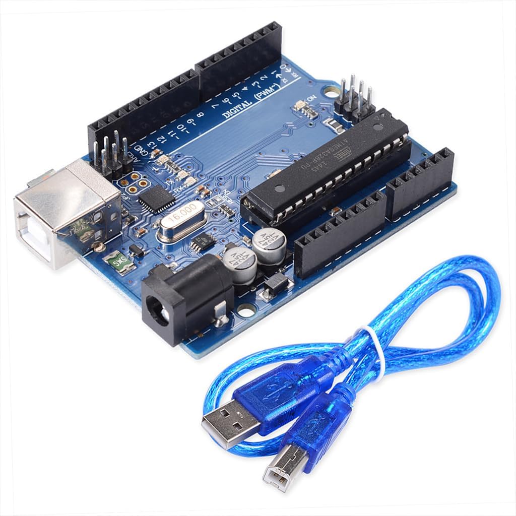 Amazon.com: Arduino Uno R3 Microcontrolador A000066 : Electrónica