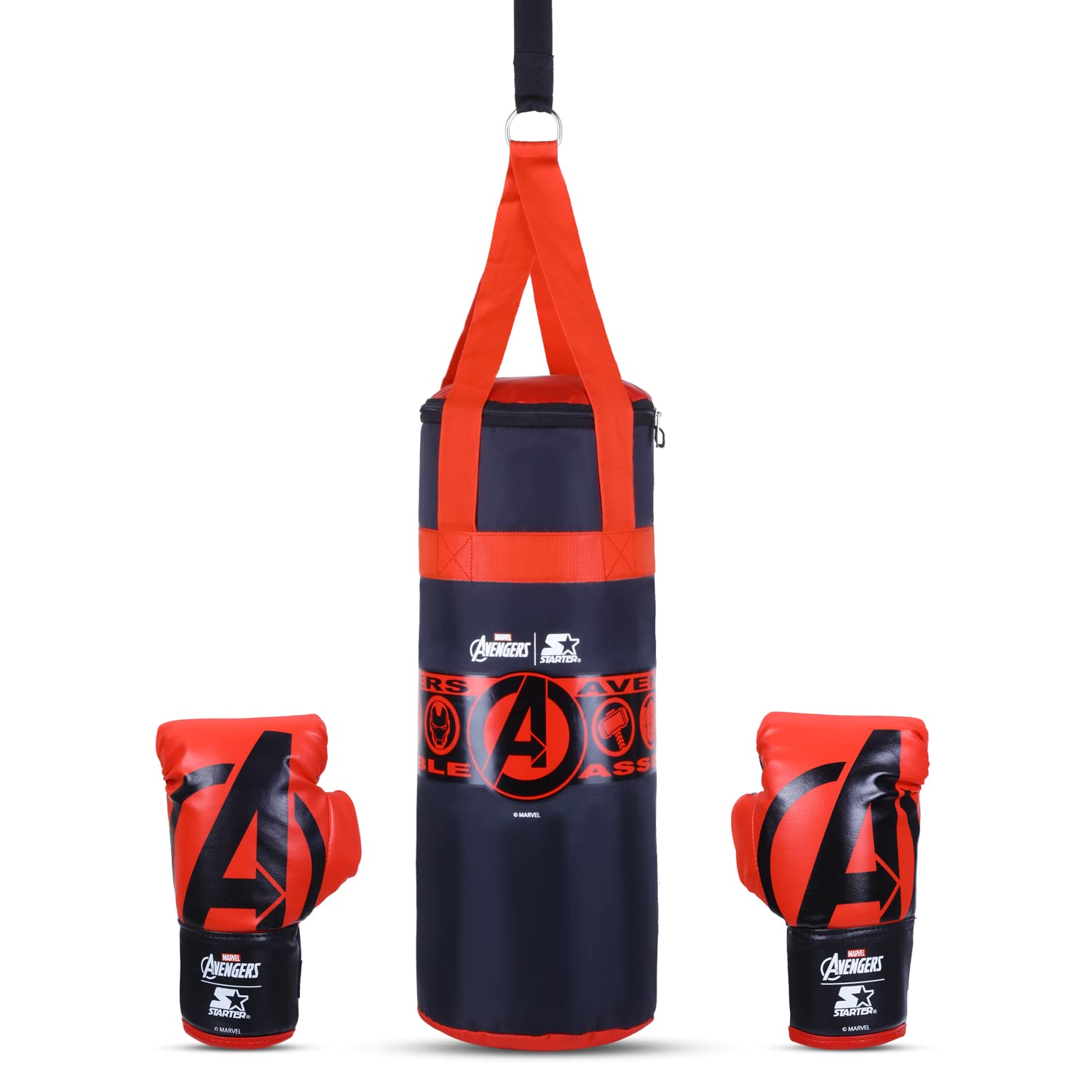 Starter Marvel Avengers Boxing Set by Starter - Punching Bag,Boxing Gloves,Multi-Colour (B0BRKXR5W8) Amazon Price History, Amazon Price Tracker