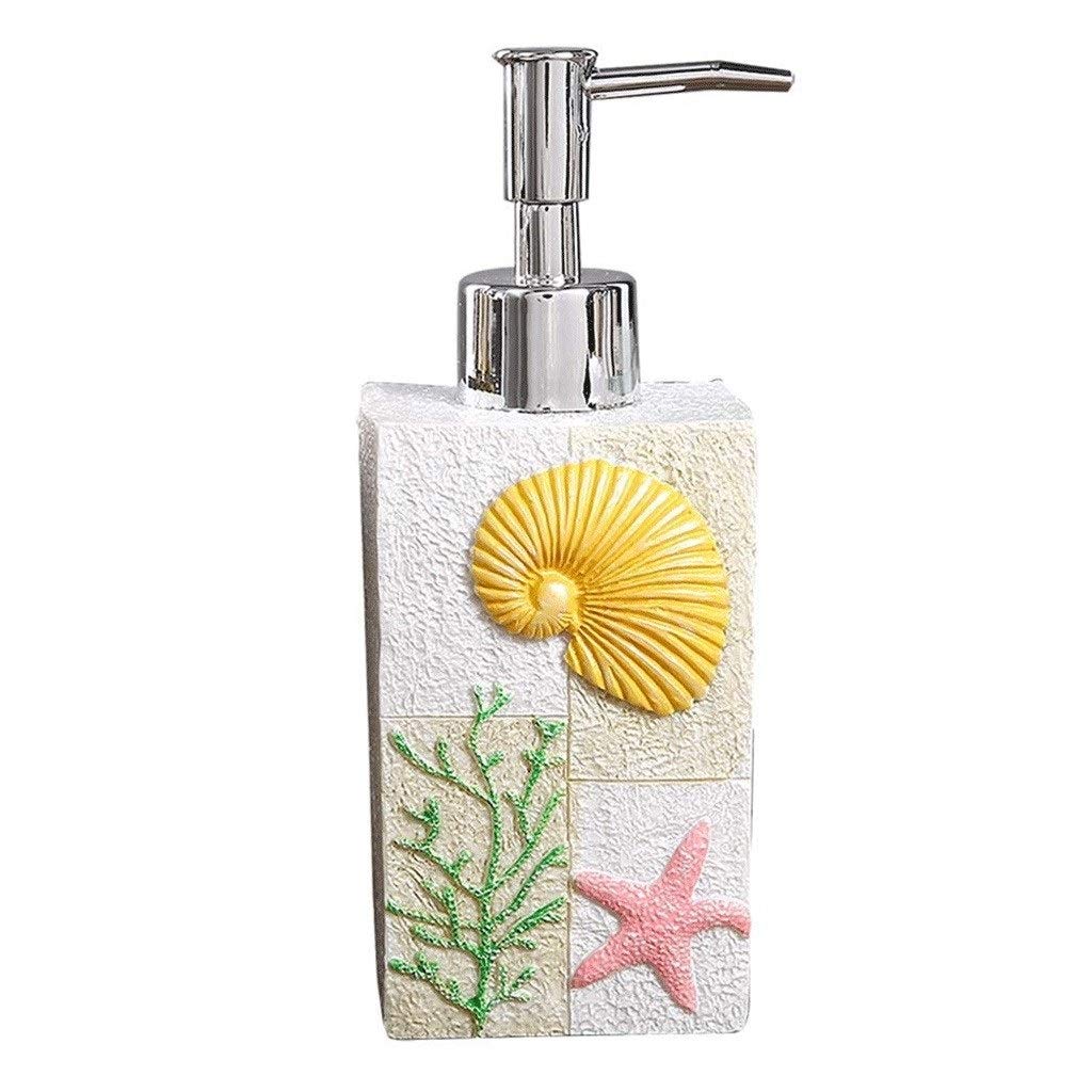 Erogatore del sapone, Piazza controsoffitto dispenser di, adatto a tutti i tipi Sapone liquido o lozione in bagno(3-Pack)