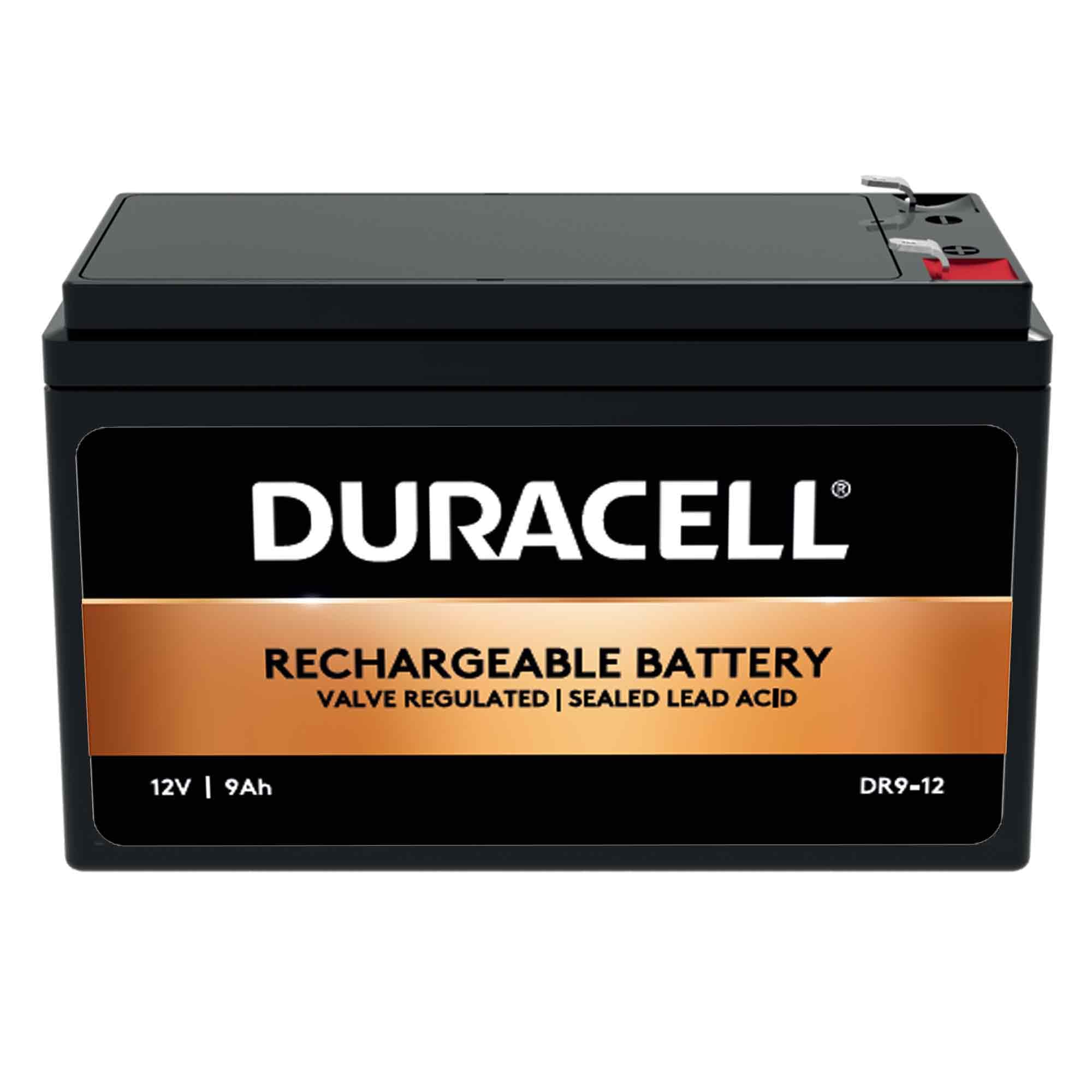 Sponsored Ad – Duracell Original DR9-12 12V 9Ah Sealed Lead Acid Rechargeable Battery UPS Home Alarm Mobility Scooter Replaces PW91210 | CP1290 | Ultramax NP9-12 | E300 Replacement Battery Backup