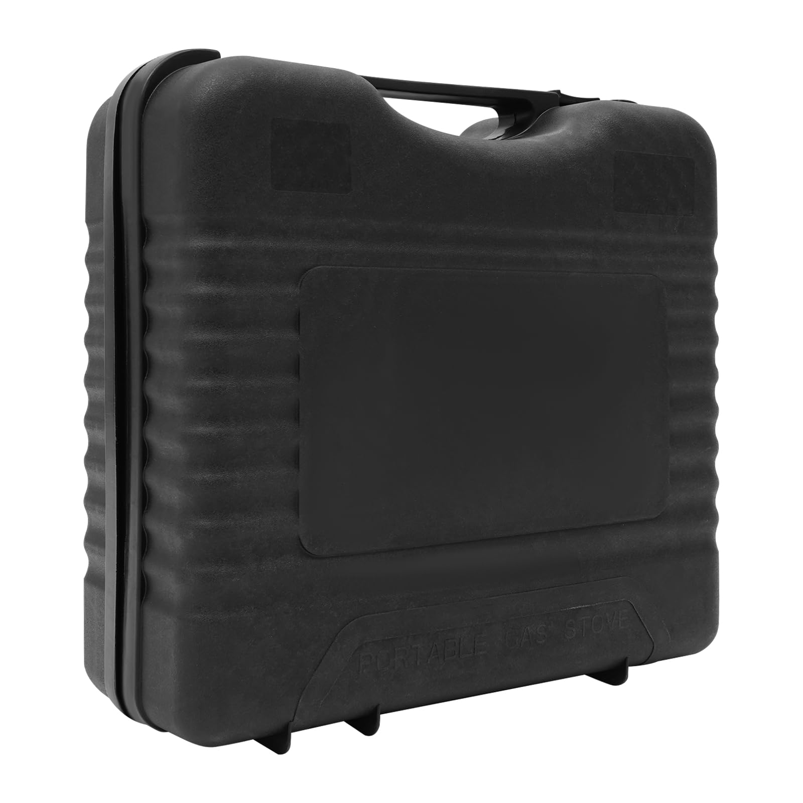 Fornello da campeggio a gas da 2300 W, con custodia per il trasporto, antivento, per pentola da 19 cm di diametro