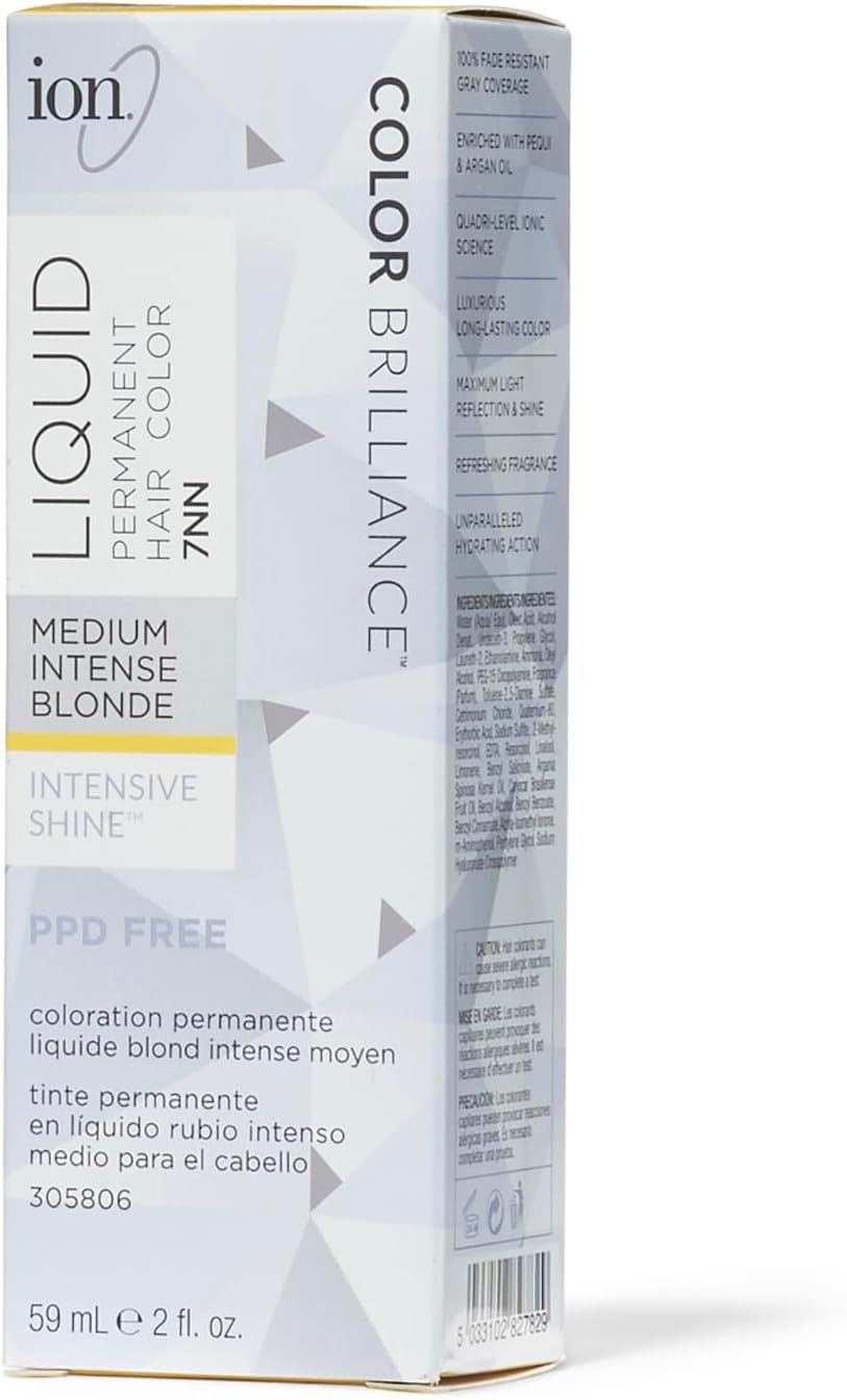7NN Medium Intense Blonde Permanent Liquid Hair Color