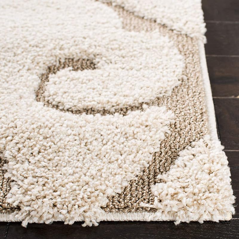 Image of F & B Rugs Luxurious Luck high Density Thick & Soft Shaggy Carpet Microfiber 2 Inch Pile Height 10 x 13 feet