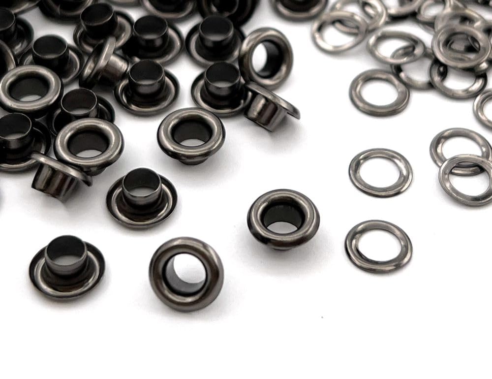 Amazon.co.jp: 2[ハ4] 400組入 ハトメ 4mm 両面ハトメ 座金付 穴あけ