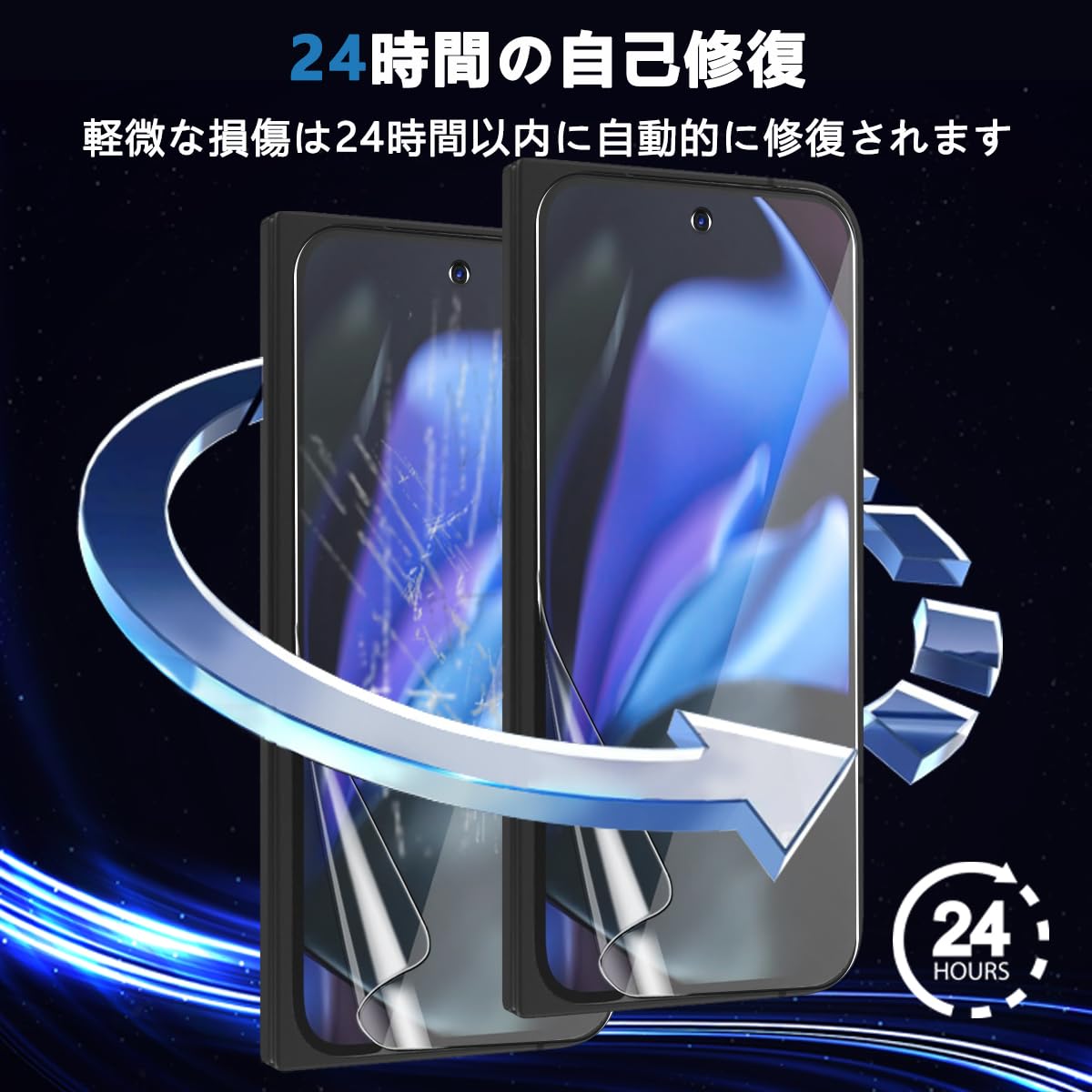 Amazon | 【2 + 2 + 2枚セット】Google Pixel 9 Pro Fold フィルム 2枚