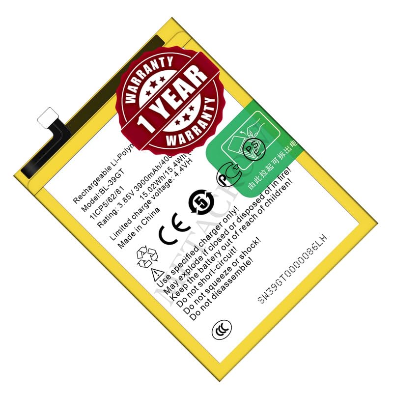 Image of Original BL-39GT Battery Compatible for Tecno Camon I IA5 Twin (RD008) - 4000mAh - 1 Year Warranty JK1