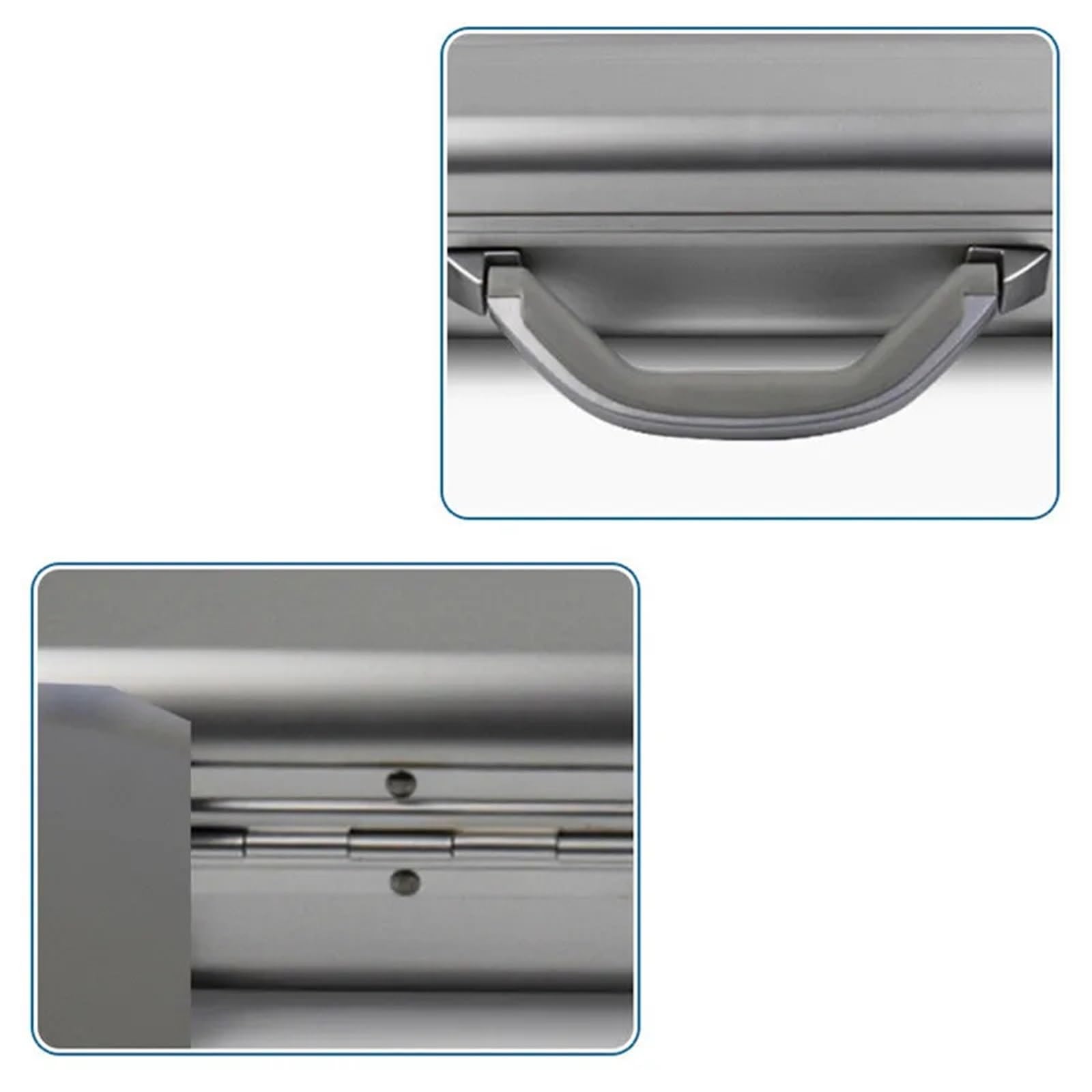 Valigetta in alluminio Valigetta Custodia di sicurezza da viaggio in lega alluminio Cassetta degli attrezzi portatile for il trasporto accessori aziendali for tablet portatili