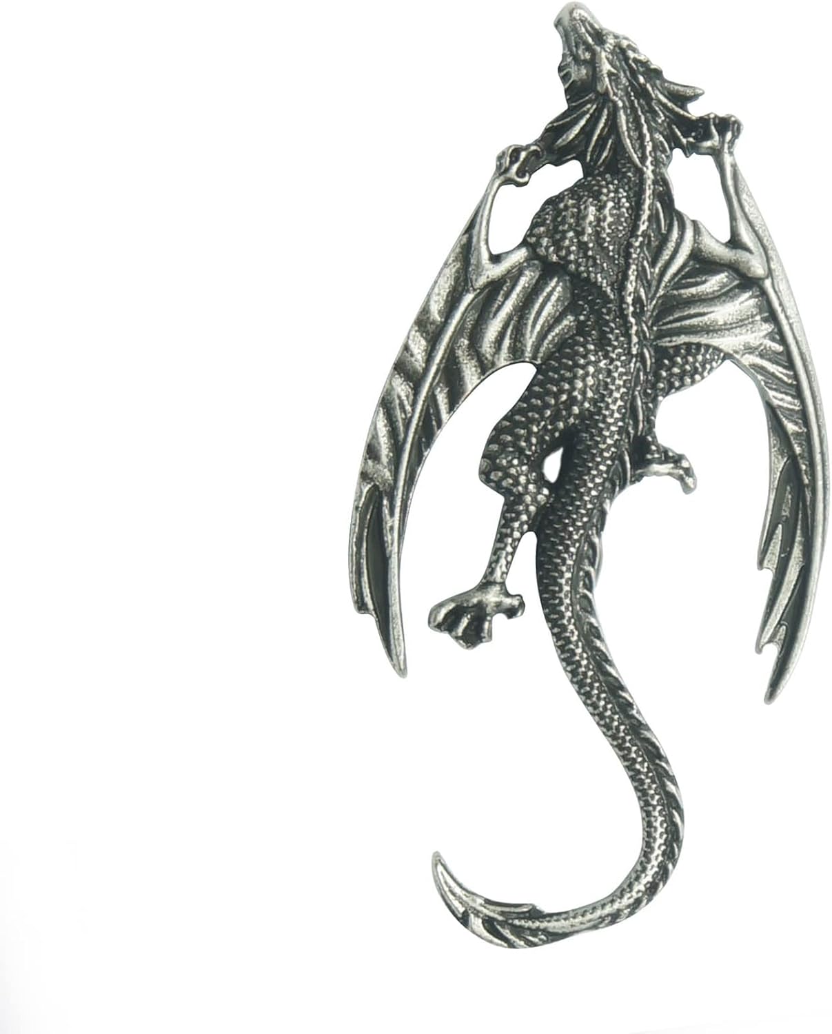 Vintage Gothic Punk Celtic Dragon Brooch Men's Brooch Accessory