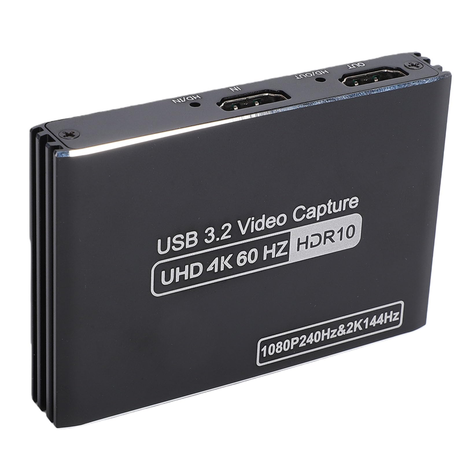 Annadue Scheda di Acquisizione Video 4K Dispositivo di Acquisizione HDMI 2.1 Videoregistratore USB 3.0 con Uscita Loop HDR 4K 60Hz per lo Streaming di Giochi PC OBS