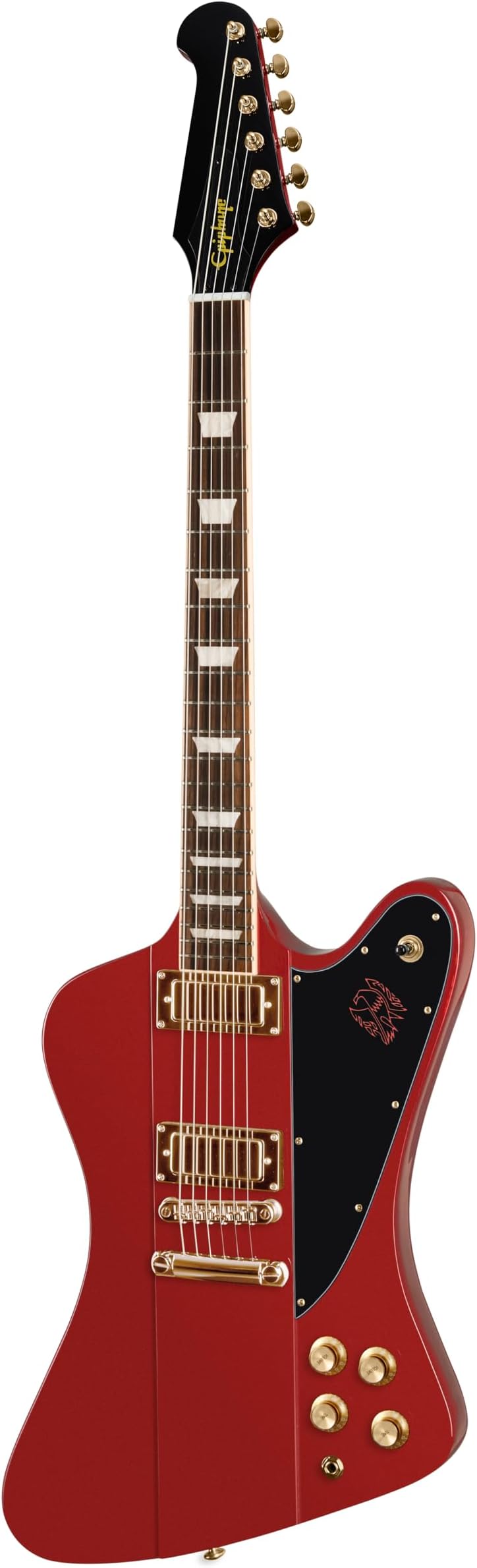 Epiphone EXCLUSIVE Firebird, Ruby Red with Gold Hardware