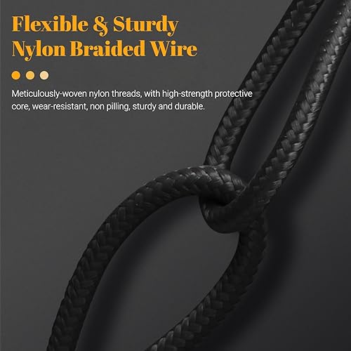 Miniatura 7 de Yunseity Tipo C USB C hembra entrada a DC Power PD cable de carga, 0.217x0.098 in PD 100W 20V5A Dual Chip USB C hembra a macho adaptador de carga 90