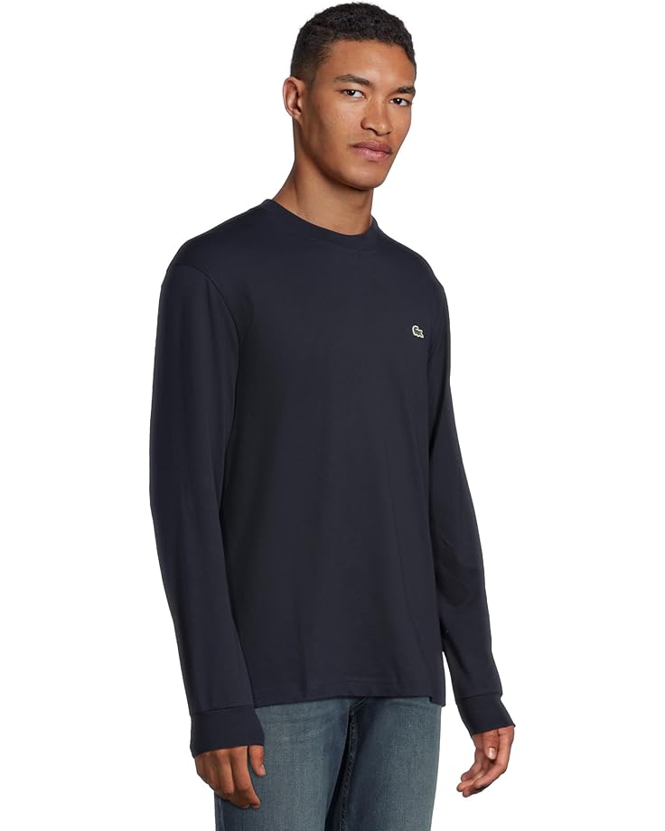 Lacoste Long Sleeved Cotton T-Shirt - #2 of 5
